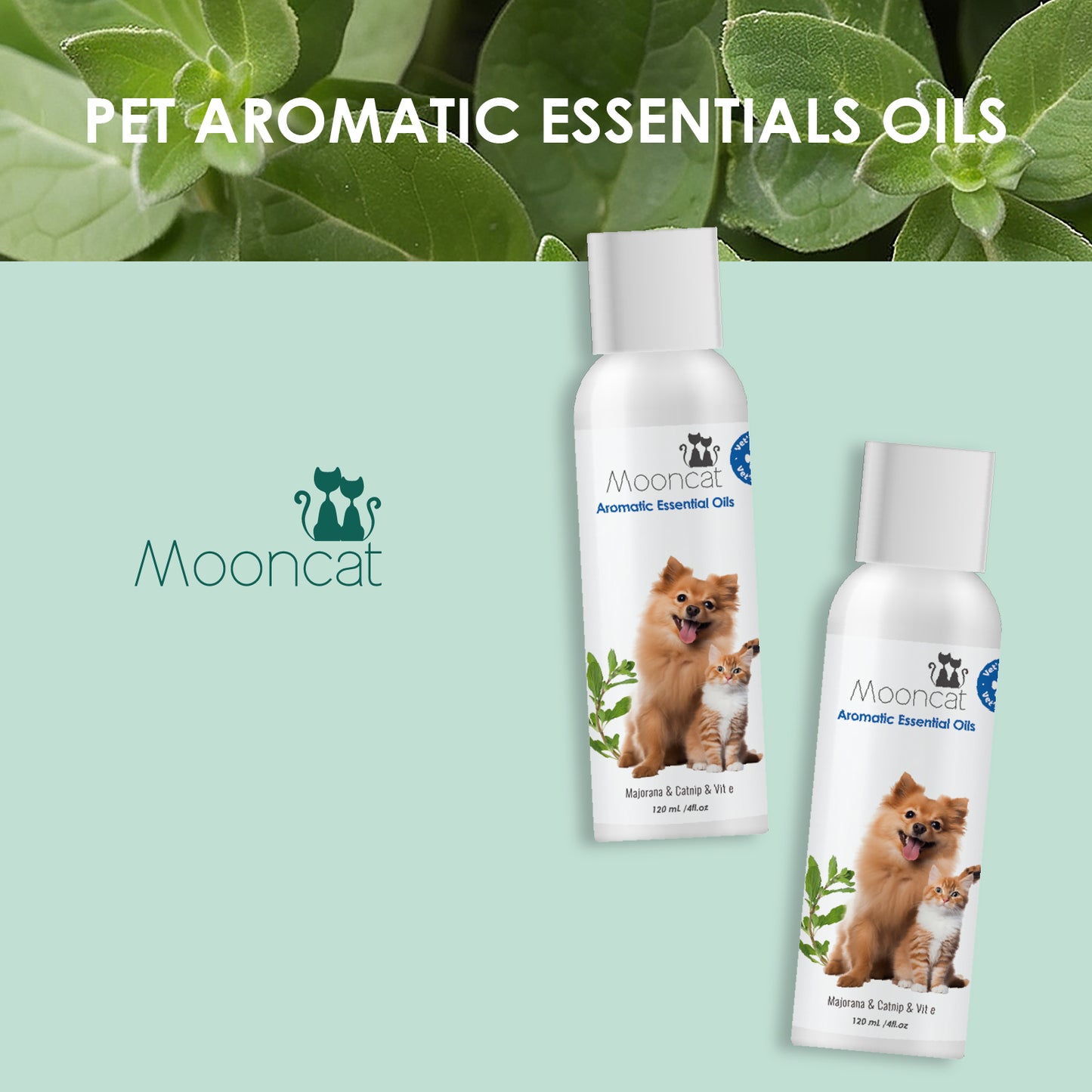 Mooncat PET AROMATIC ESSENTIAL OILS - 120ml