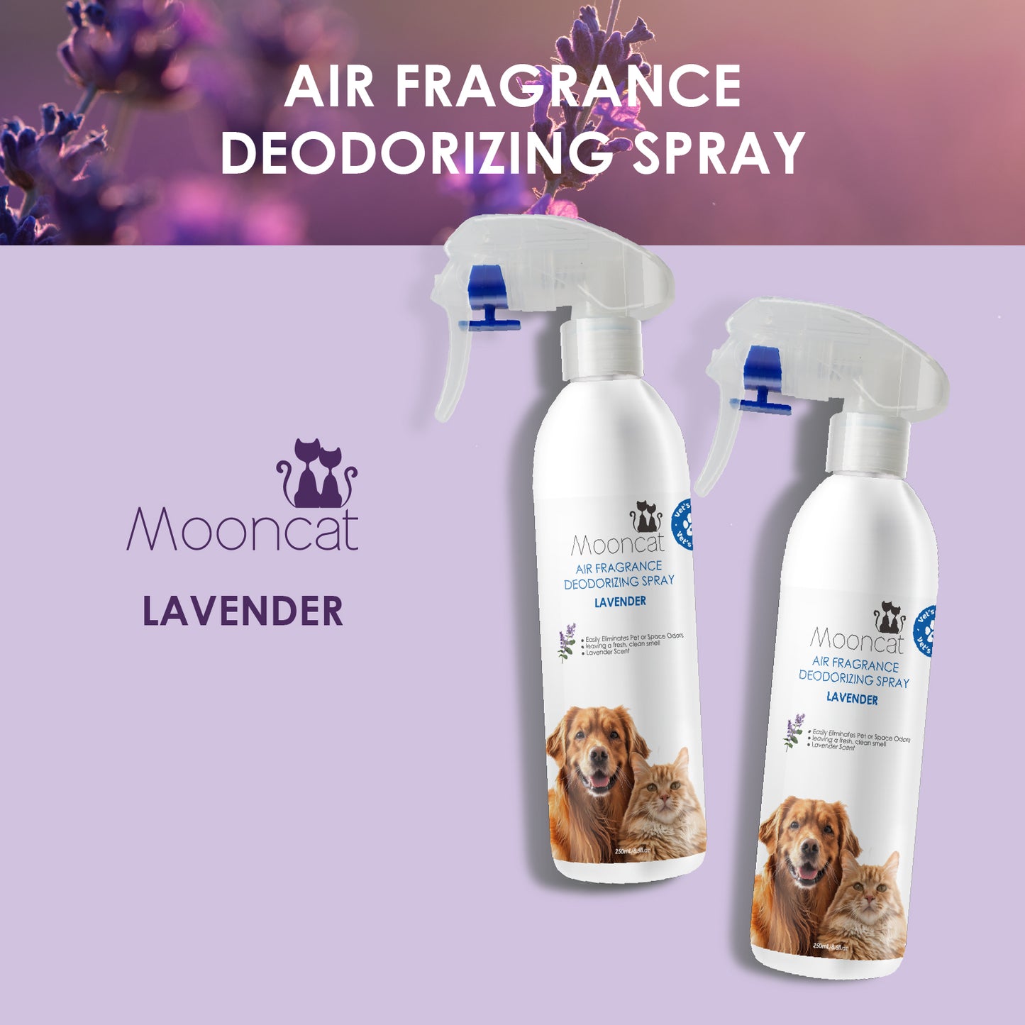 Mooncat Air Fragrance Deodorizing Spray