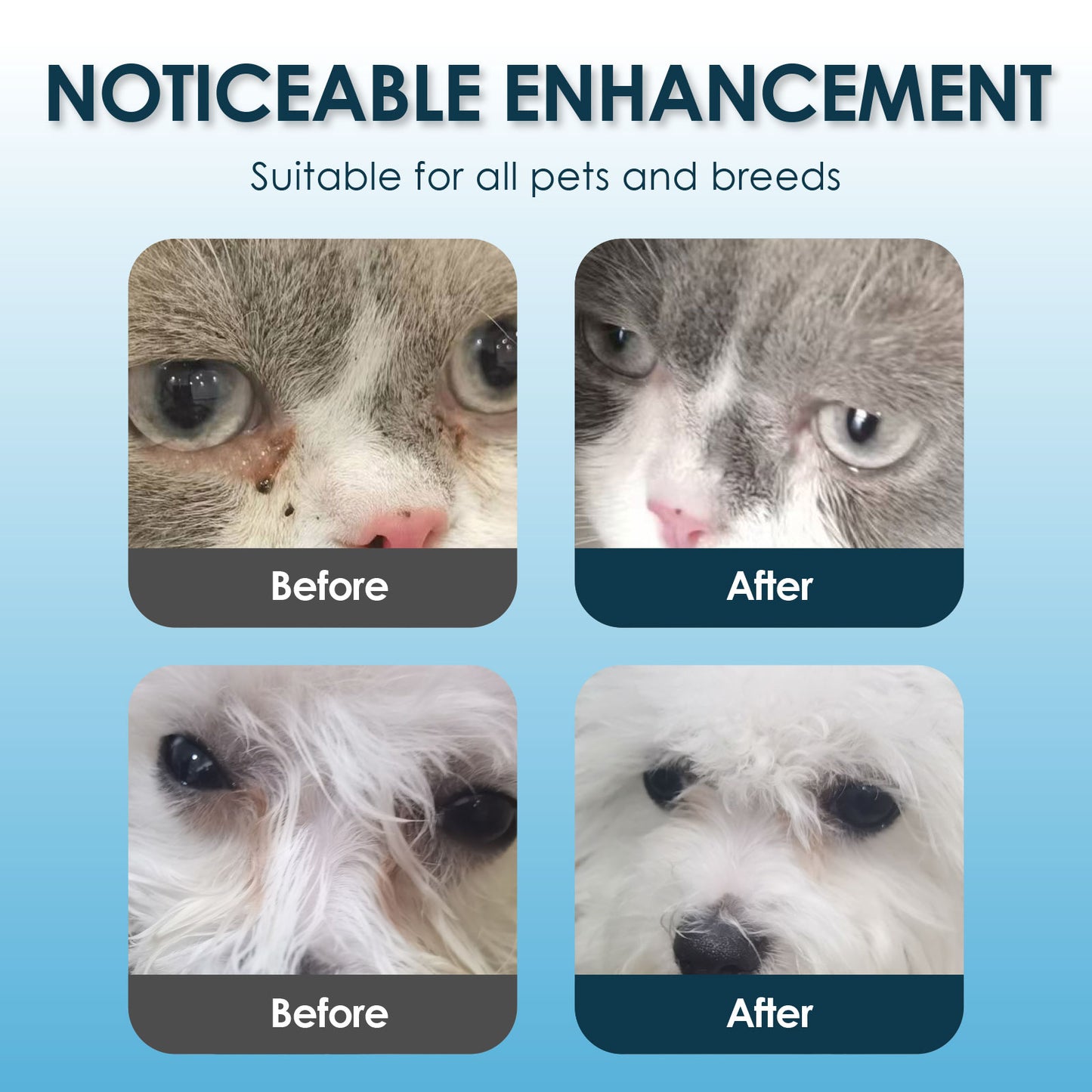 Mooncat Eye Care Finger Wipes for Pets