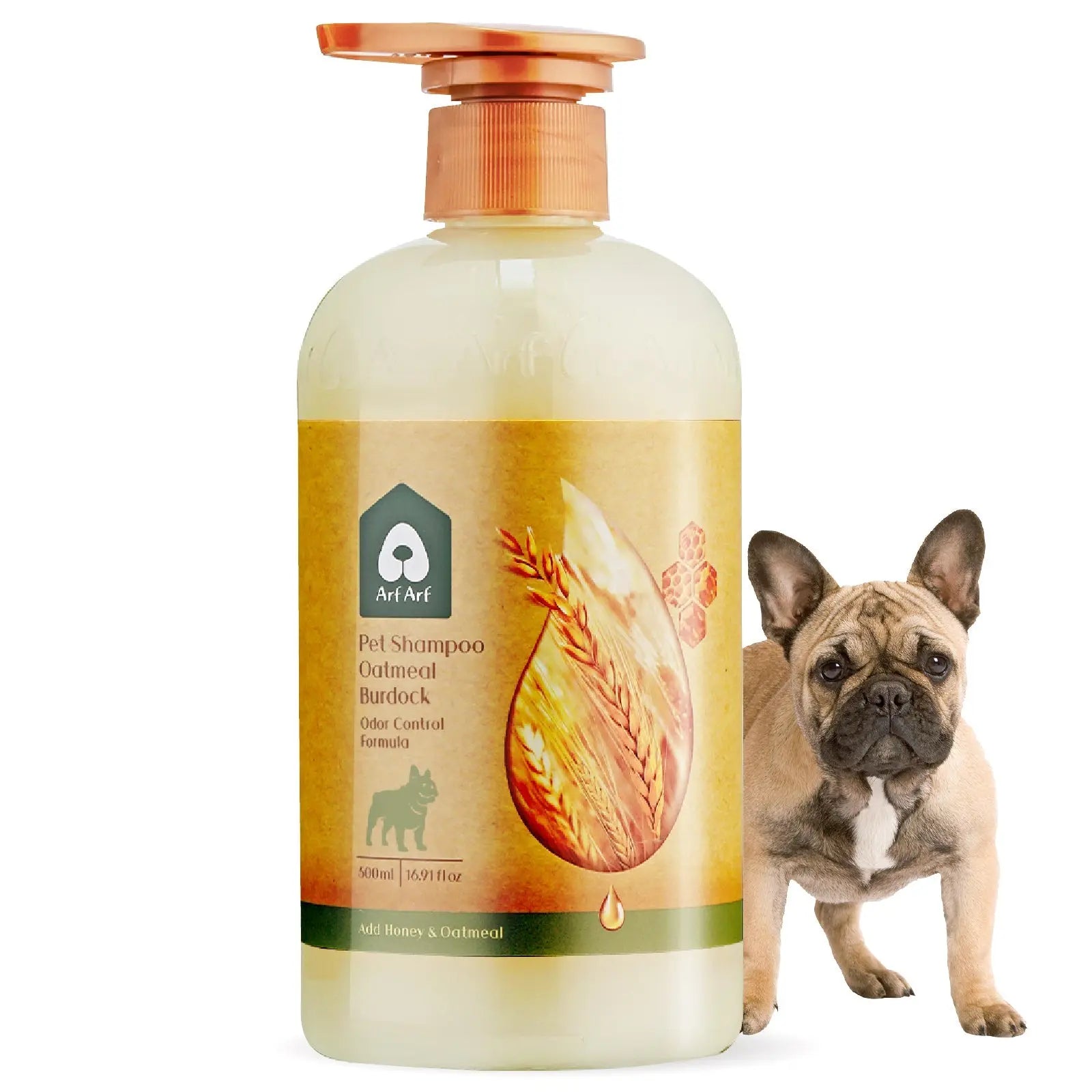 Arf Arf Dog Shampoo Odor Control, Refreshing Oatmeal Formula 16oz Arf Arf