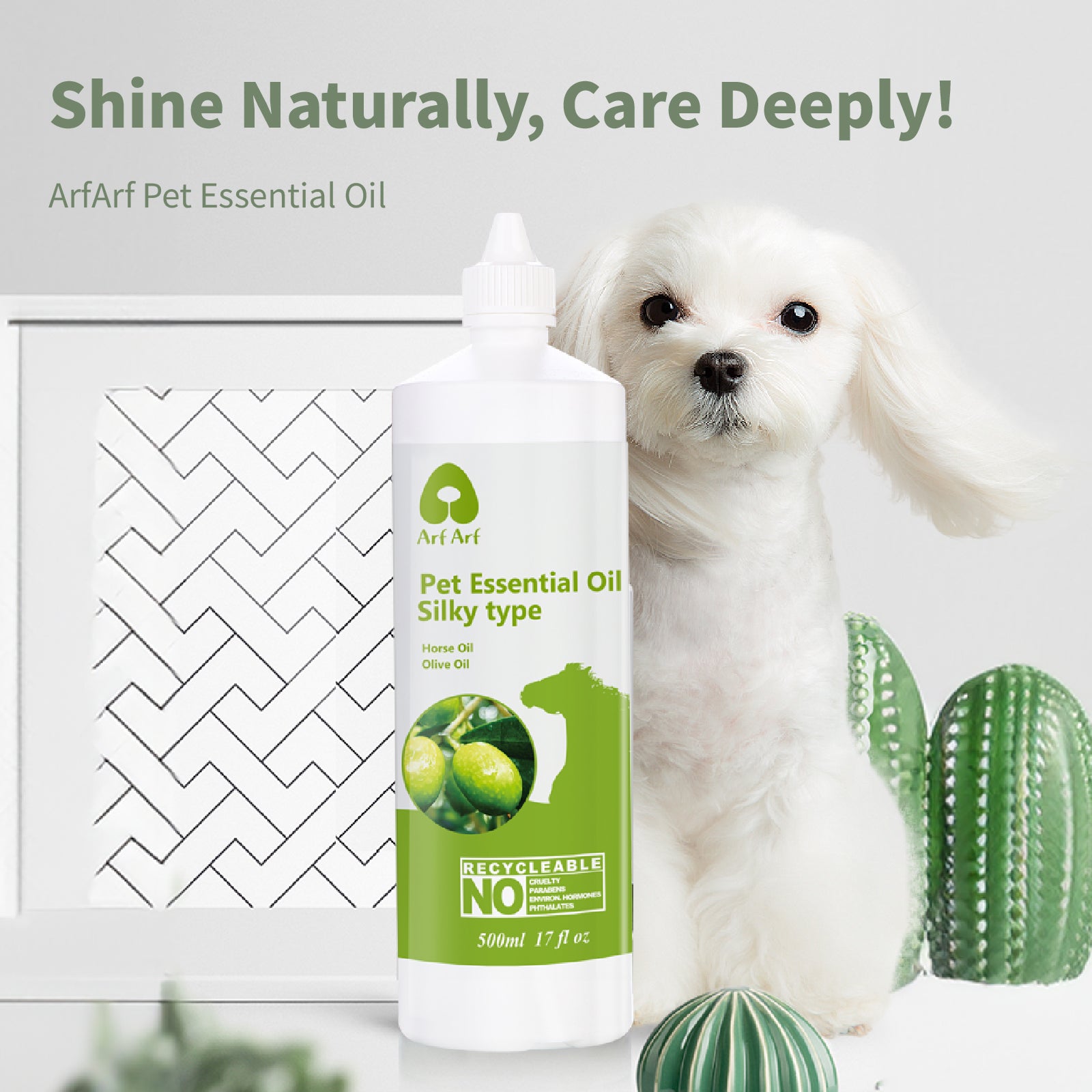 【Arf Arf】Pet Essential Oil - Silky Type for Luxurious Coat Care