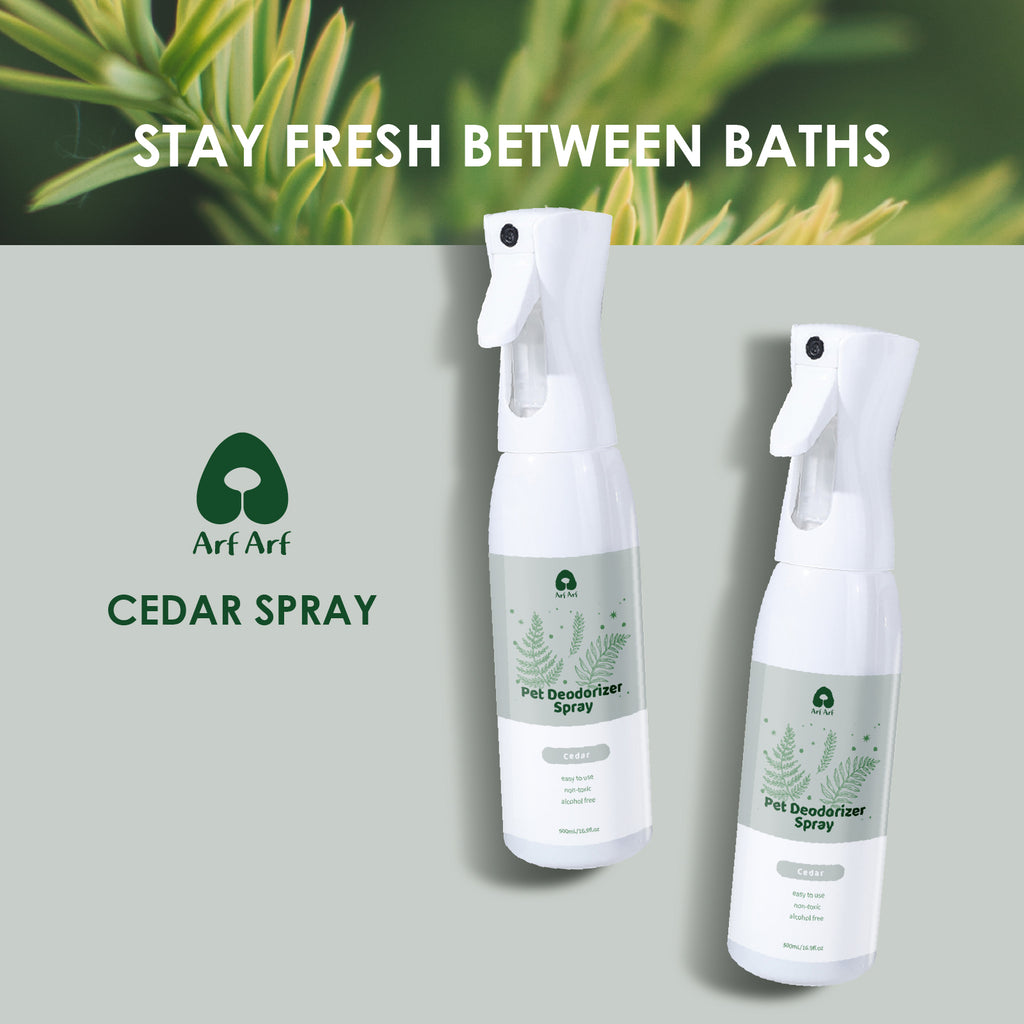 【Arf Arf】Pet Deodorizer Spray Cedar
