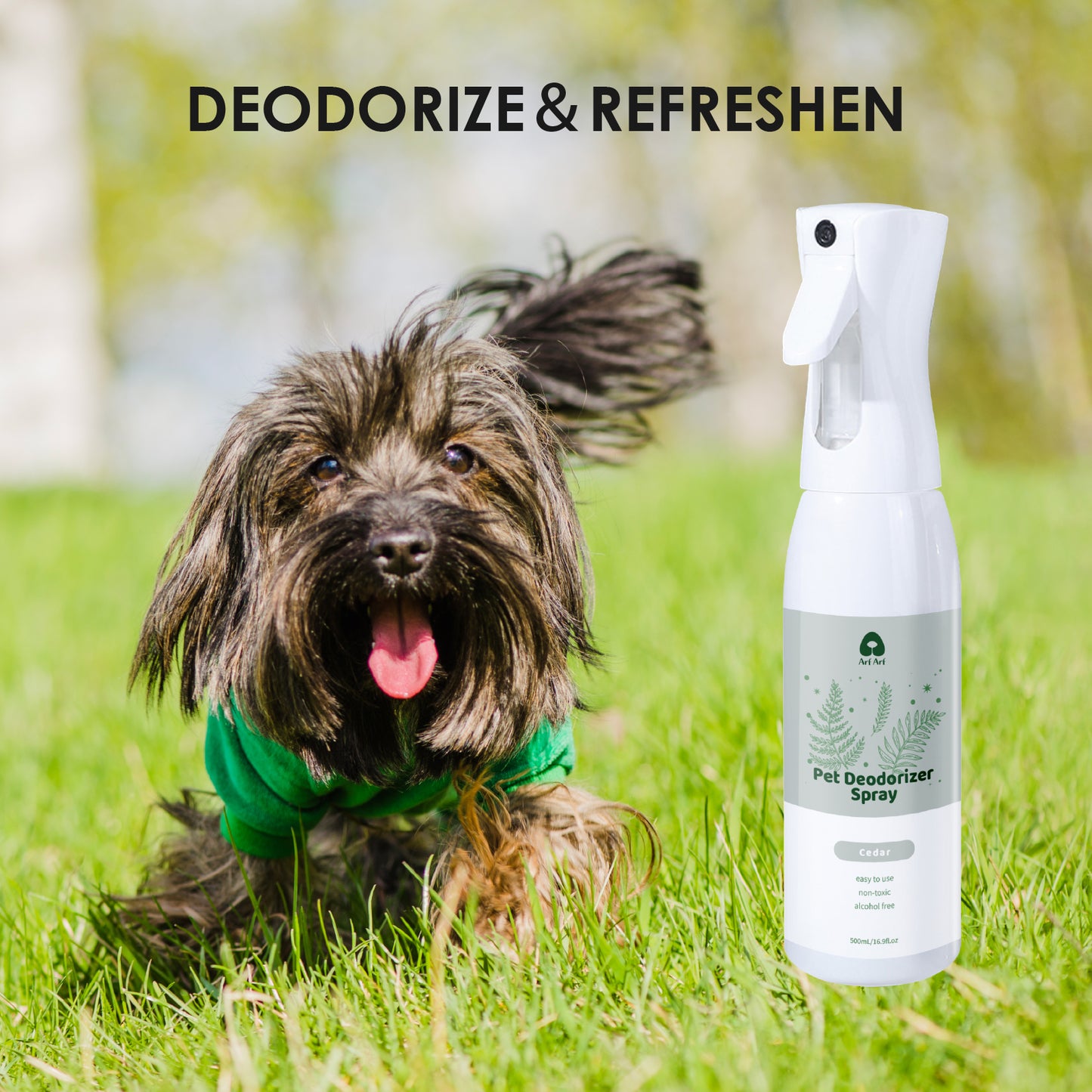 ArfArf pet deodorizer spray cedar