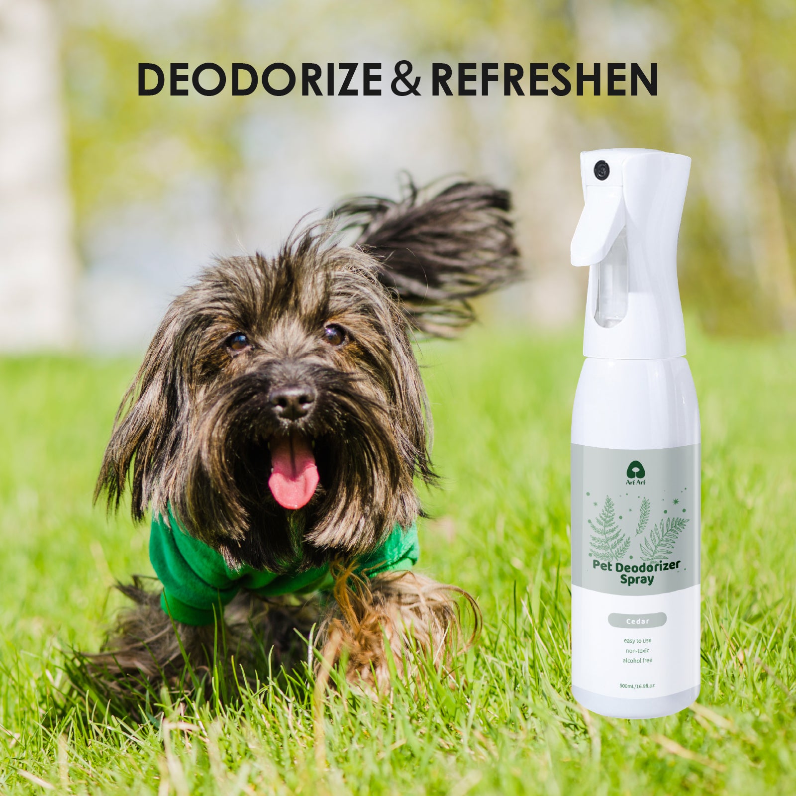 【Arf Arf】Pet Deodorizer Spray Cedar