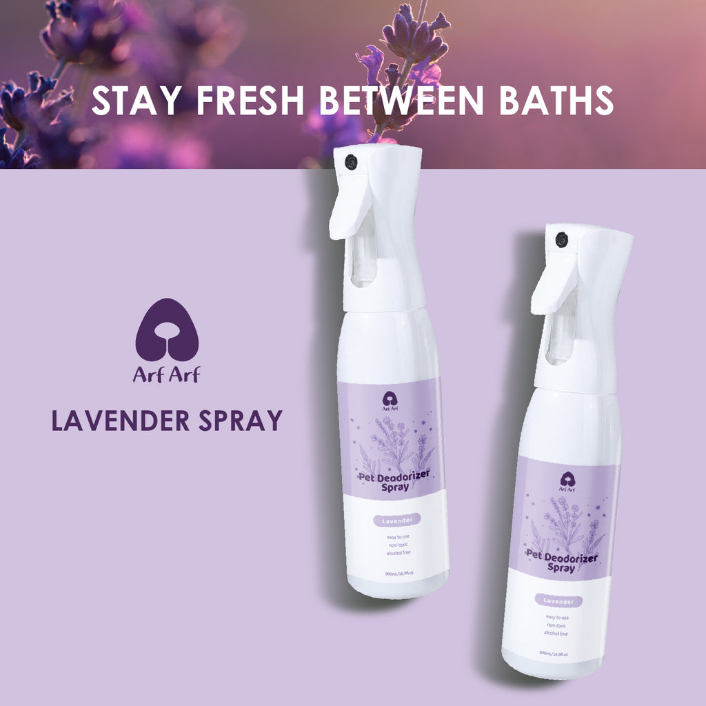 【Arf Arf】Pet Deodorizer Spray with Lavender for Fresh and Clean Pets