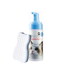 【Mooncat】Waterless Shampoo for Cats and Brush Kit - 5 oz for Longhair Cats