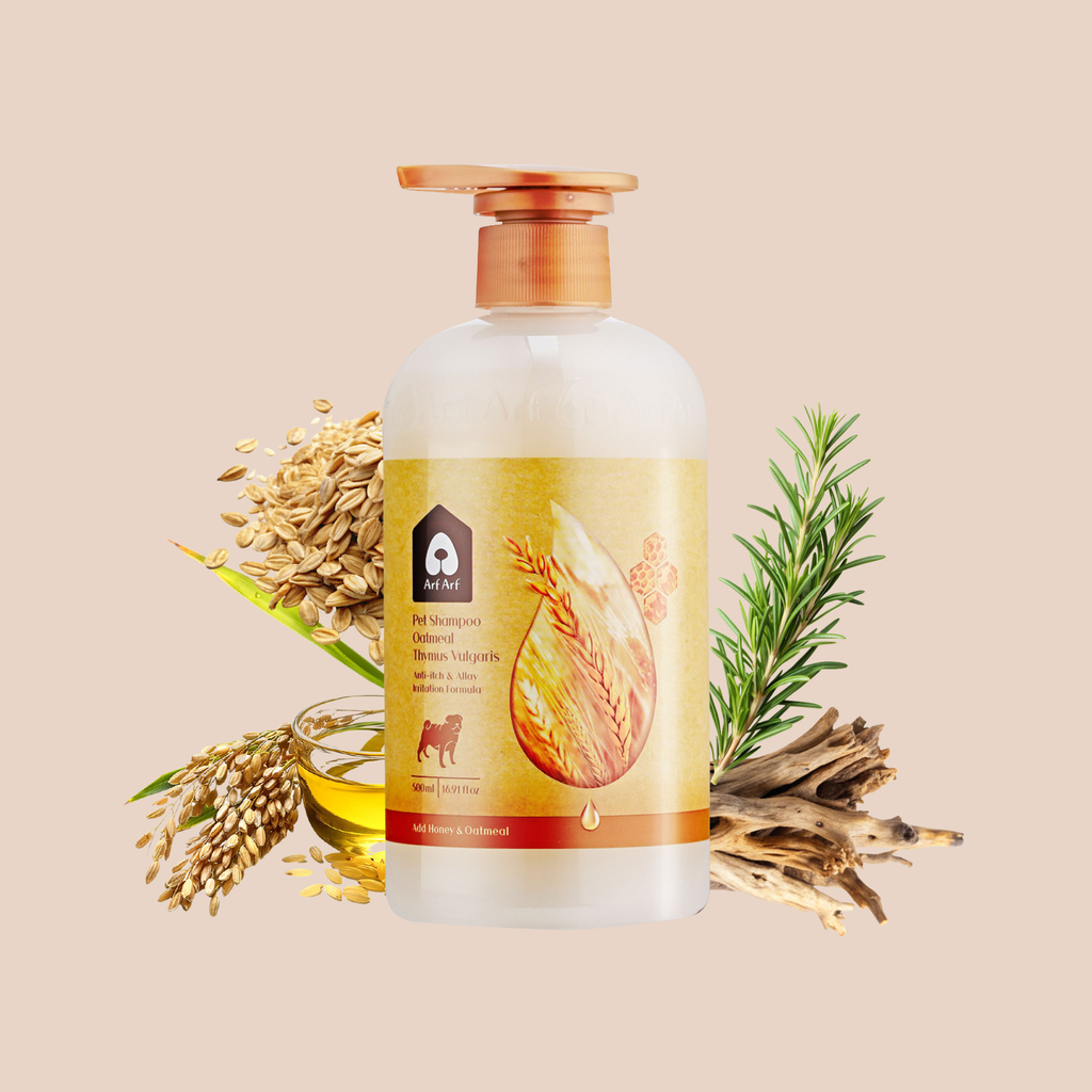 【Arf Arf】Dog Shampoo Itch Relief - Oatmeal Formula for Allaying Itch & Irritation, 16oz