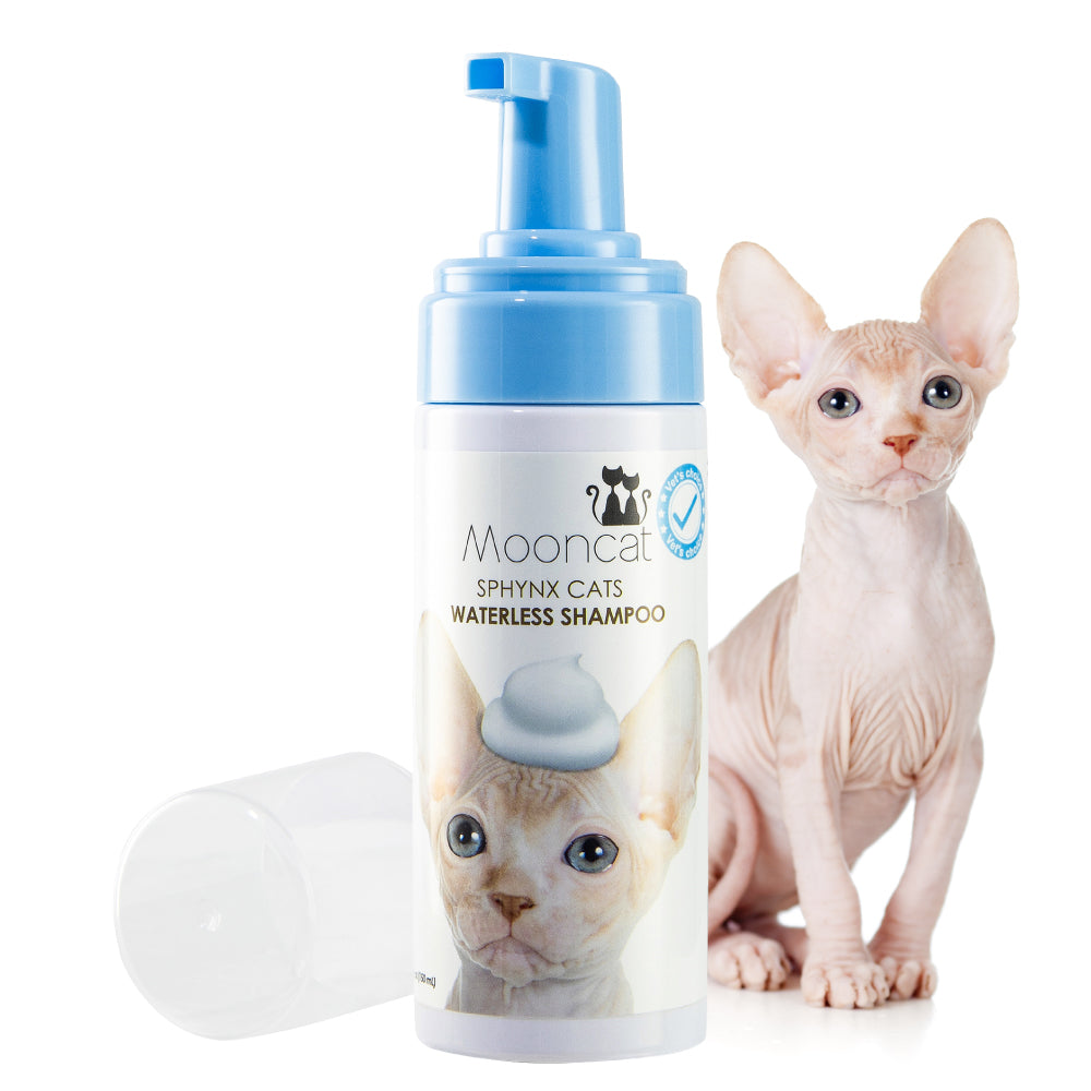 Mooncat Waterless Shampoo for Sphynx Cats - 5 oz