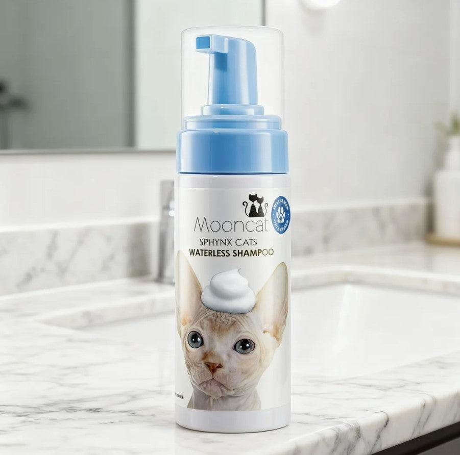 Mooncat® Waterless Shampoo for Sphynx Cats - 5 oz