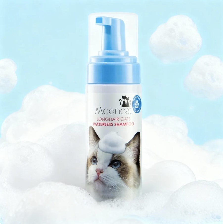 Mooncat® Waterless Shampoo for Longhair Cats – 5 oz
