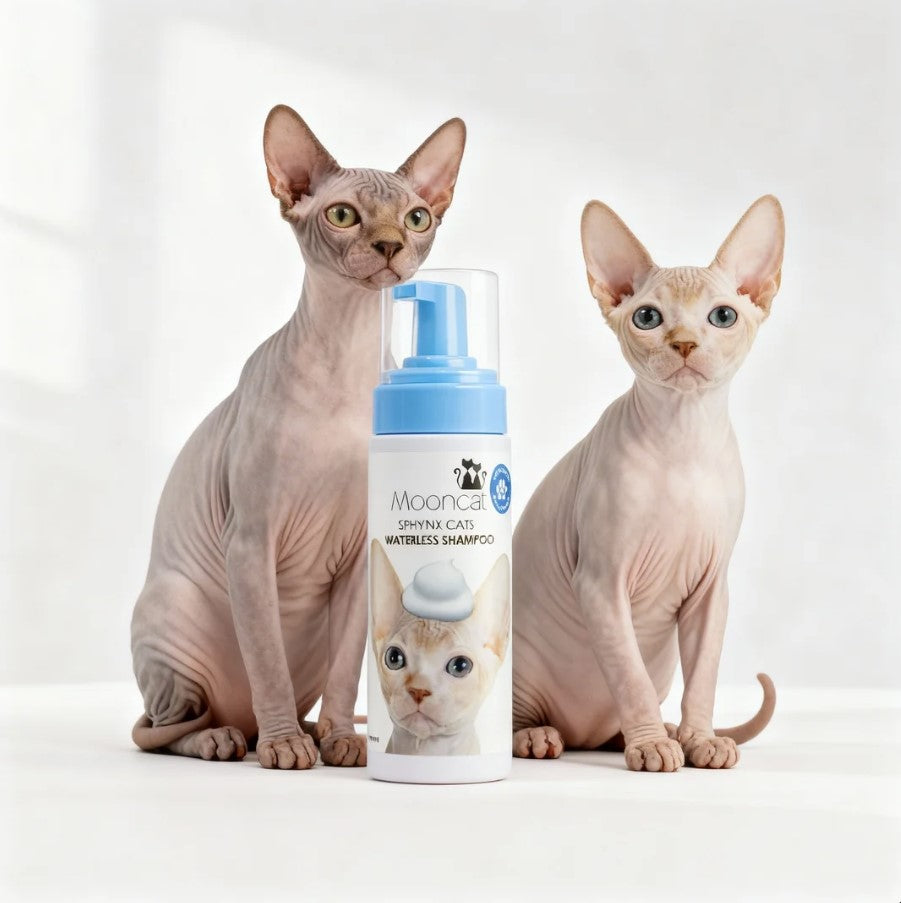 Mooncat® Waterless Shampoo for Sphynx Cats - 5 oz