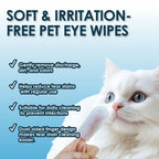 【Mooncat】Eye Care Finger Wipes for Pets