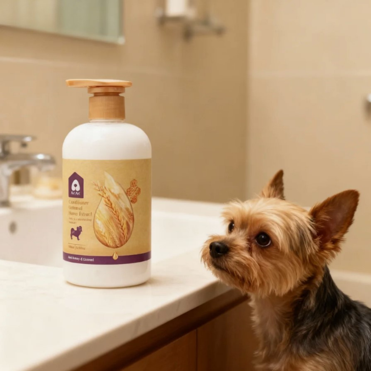 Arf Arf® Dog Conditioner - Moisturizing Oatmeal Formula 16oz for Healthy Coats
