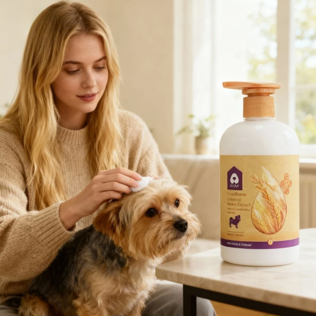 Arf Arf® Dog Conditioner - Moisturizing Oatmeal Formula 16oz for Healthy Coats