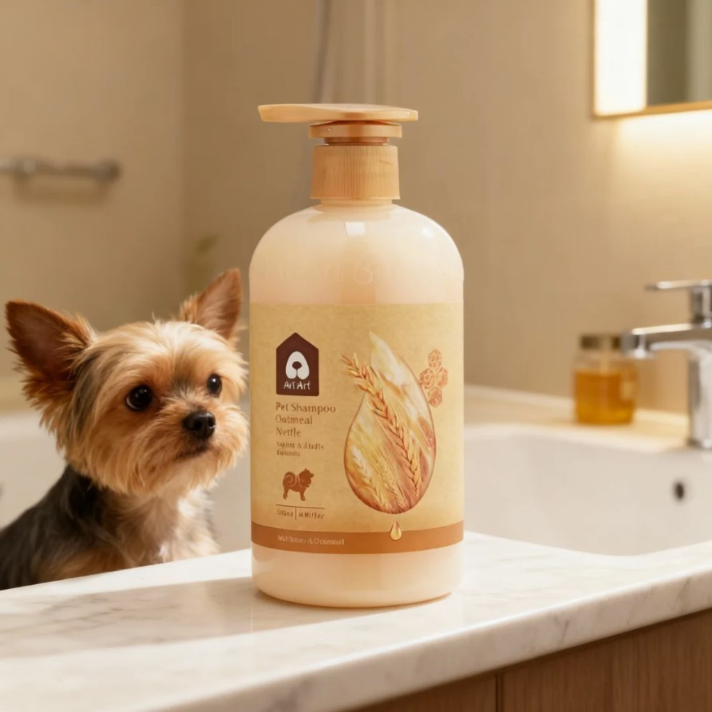 Arf Arf® Dog Shampoo - Soften & Fluffy Oatmeal Formula 16oz for Silky Smooth Coats