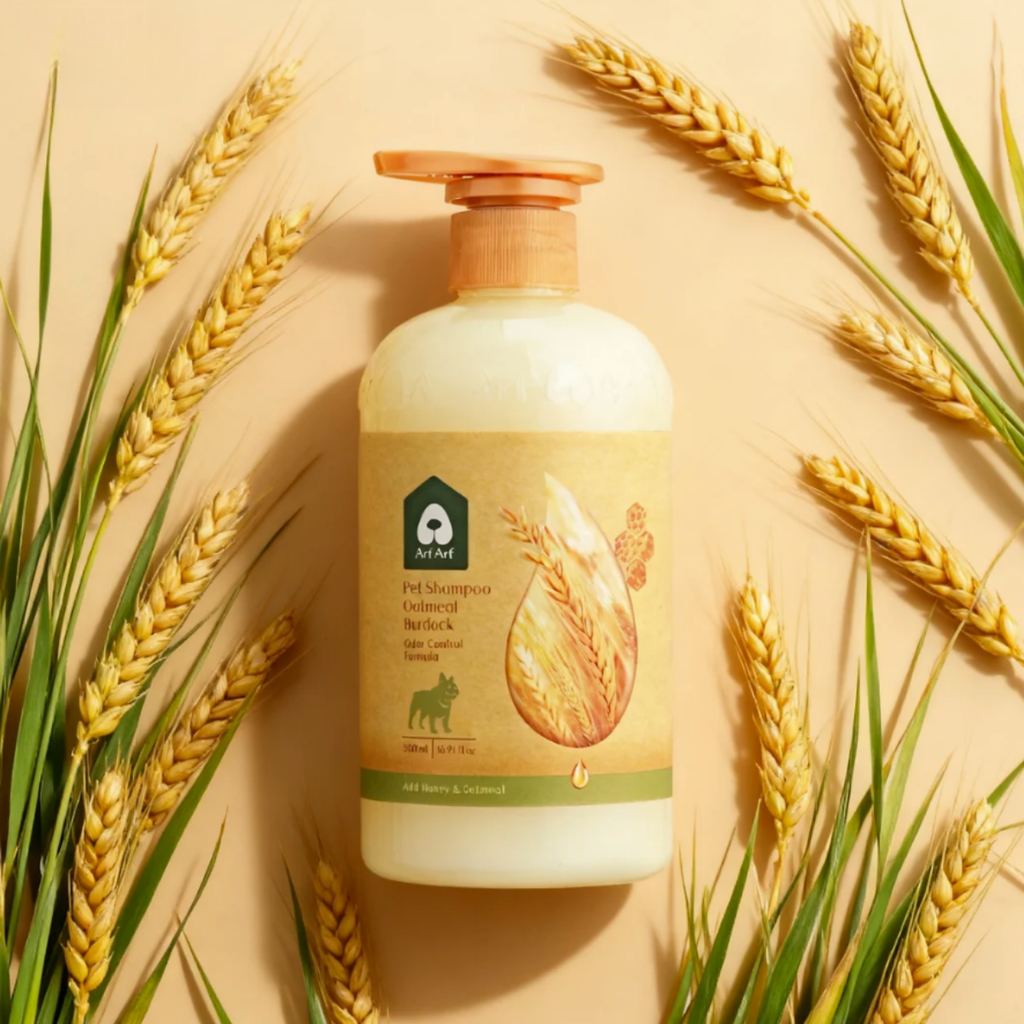 Arf Arf® Dog Shampoo Odor Control - Refreshing Oatmeal Formula (16oz)