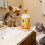 Arf Arf® Dog Shampoo for Puppies and Kittens - Tearless & Gentle Oatmeal Formula, 16oz