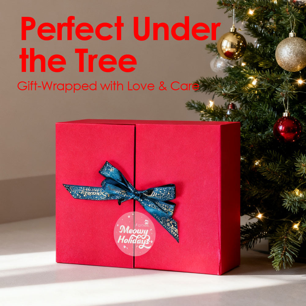 Mooncat® Christmas Grooming Set - Waterless Shampoo, Paw Balm & Dental Wipes (Limited Edition)