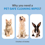 Mooncat® Unscented Pet Wipes - 100 Count