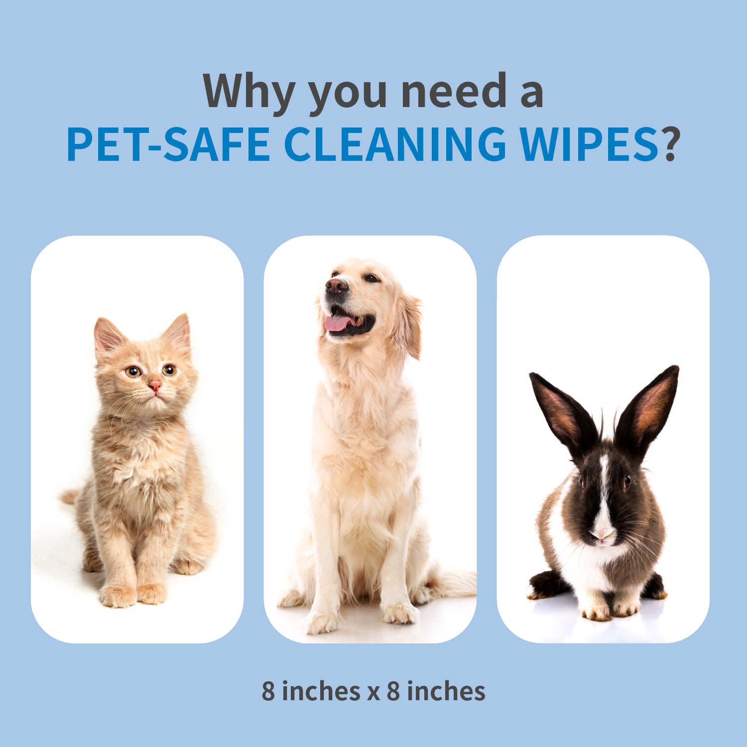 Mooncat Unscented Pet Wipes