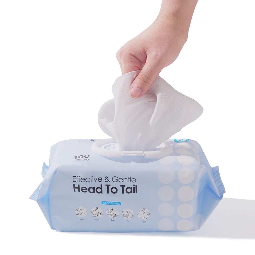Mooncat Unscented Pet Wipes