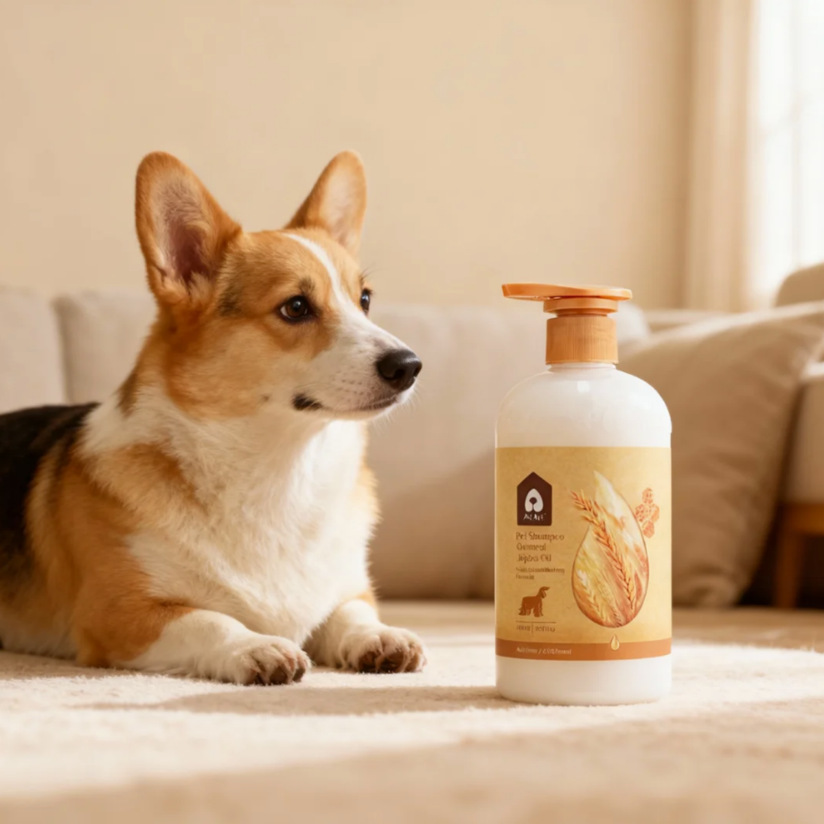 Arf Arf® Dog Shampoo Itchy Relief - Oatmeal Formula for Allaying Itch & Irritation, 16oz