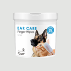 Mooncat® Ear Care Finger Wipes fot Pets - 40 Wipes