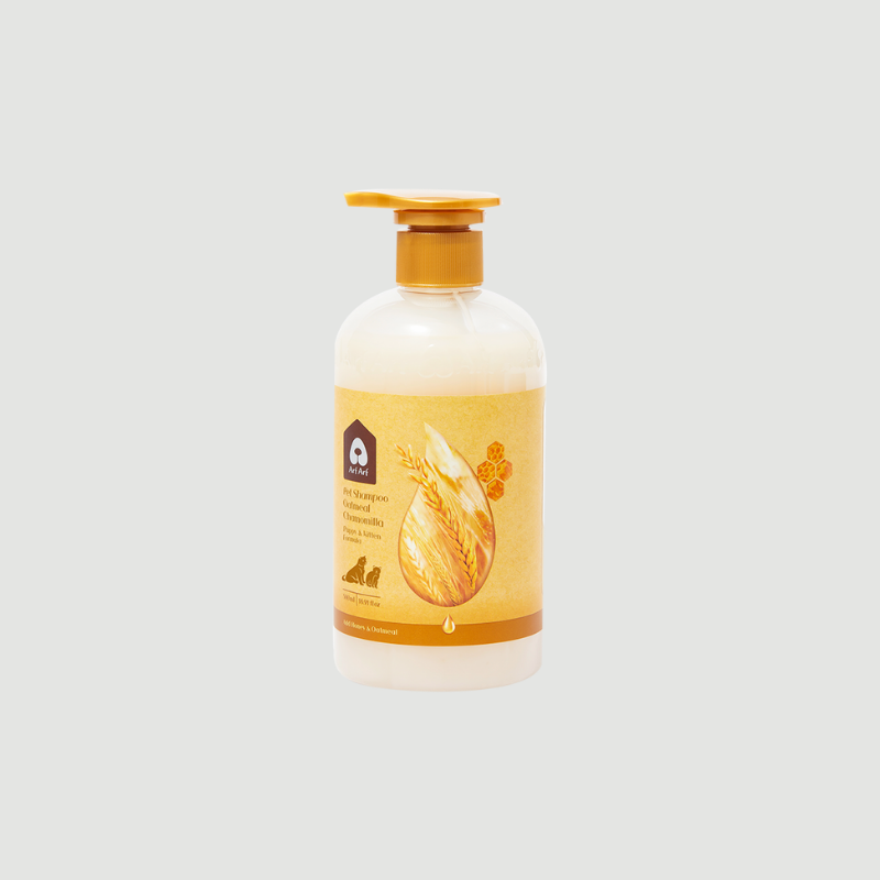 Arf Arf® Dog Shampoo for Puppies and Kittens - Tearless & Gentle Oatmeal Formula, 16oz