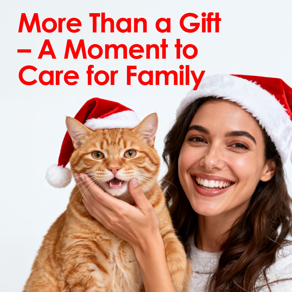 Mooncat® Christmas Grooming Set - Waterless Shampoo, Paw Balm & Dental Wipes (Limited Edition)