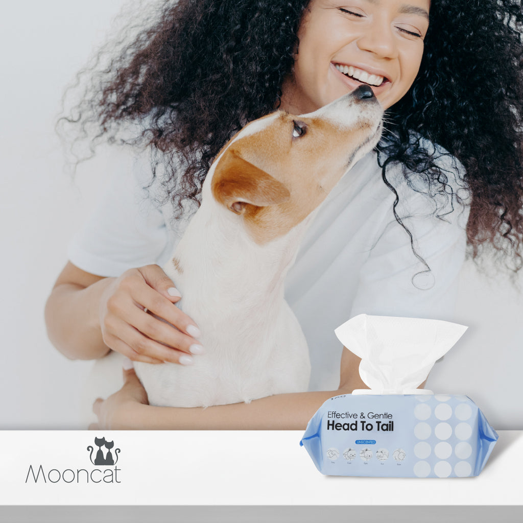 Mooncat Unscented Pet Wipes
