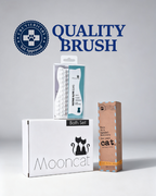 【Mooncat】Waterless Shampoo for Cats and Brush Kit - 5 oz for Shorthair Cats
