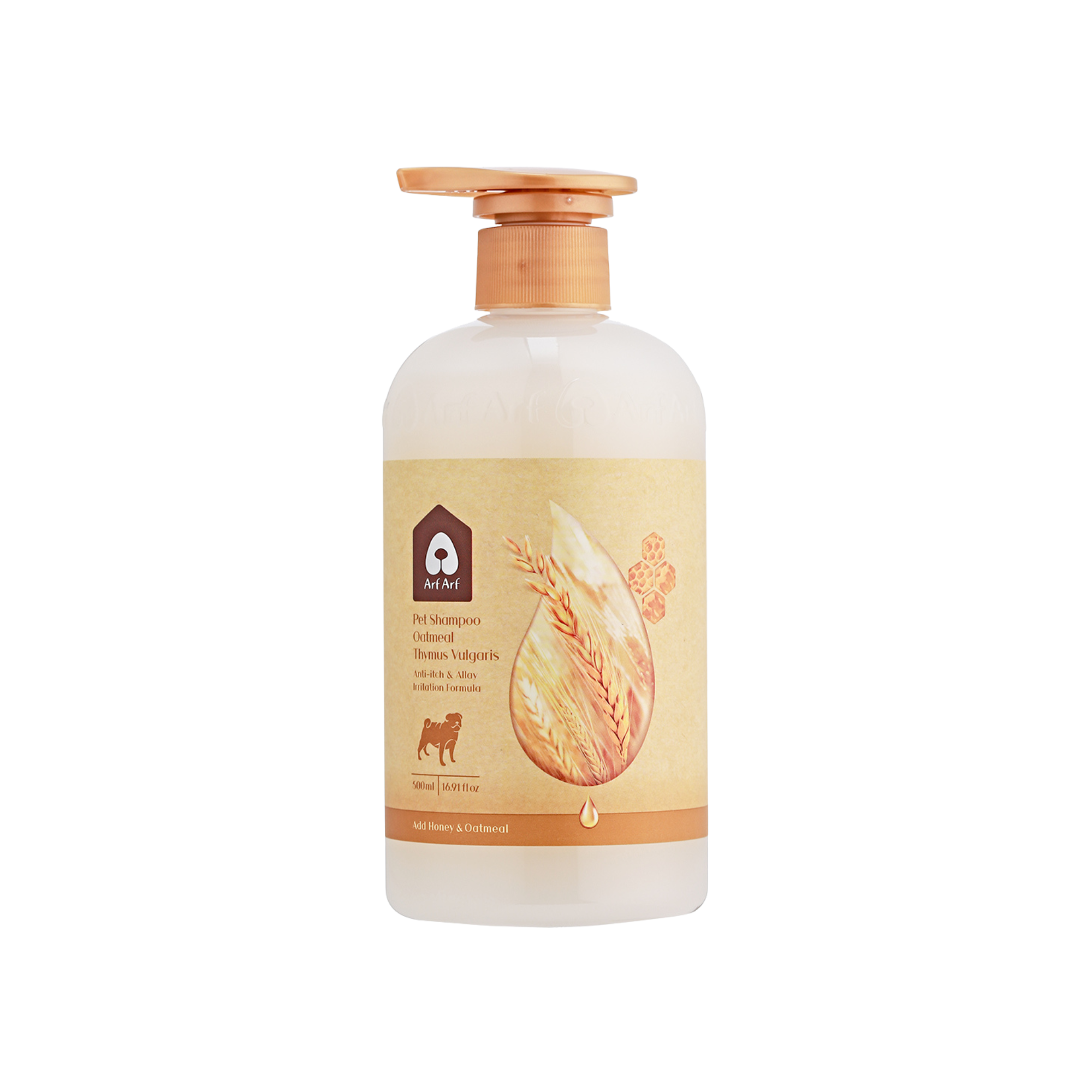 【Arf Arf】Dog Shampoo Itch Relief - Oatmeal Formula for Allaying Itch & Irritation, 16oz
