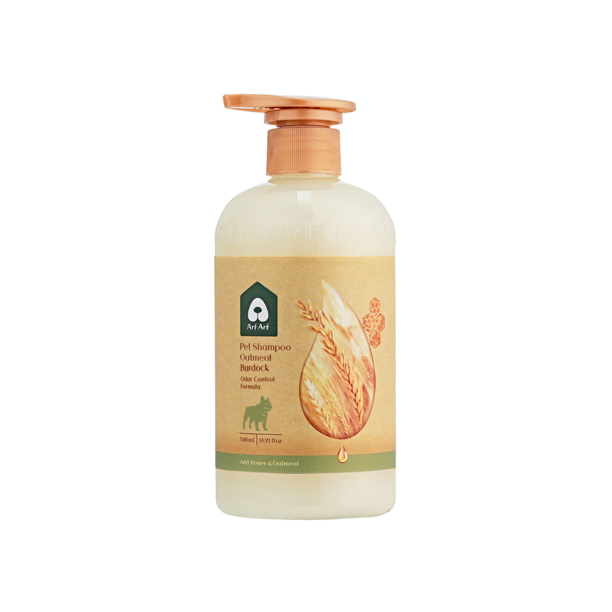 【Arf Arf】Dog Shampoo Odor Control - Refreshing Oatmeal Formula (16oz)