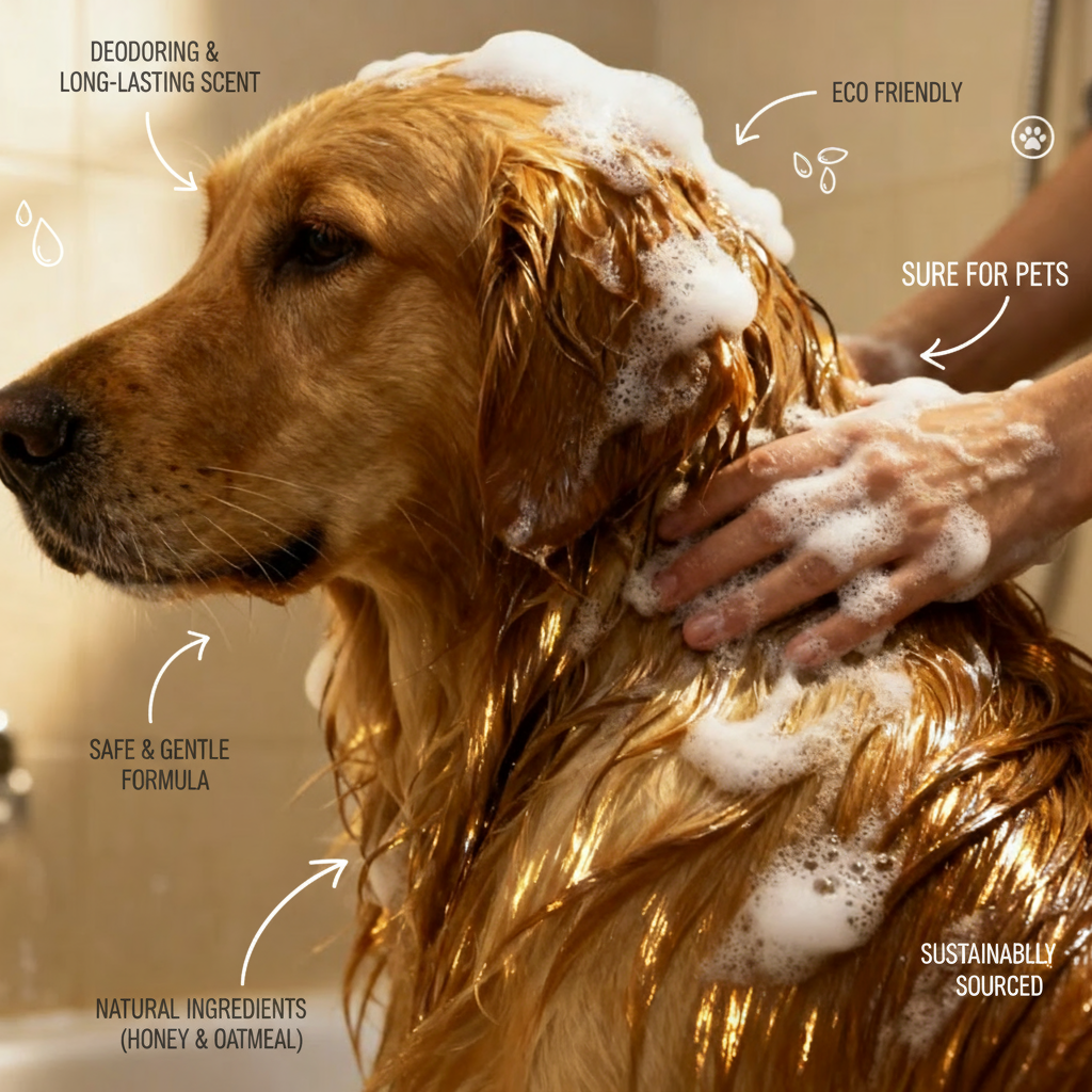 Arf Arf® Dog Shampoo Itchy Relief - Oatmeal Formula for Allaying Itch & Irritation, 16oz