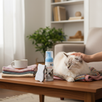 Mooncat® Waterless Shampoo for Longhair Cats and Brush Kit - 5 oz