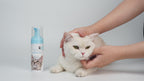 【Mooncat】Waterless Shampoo for Cats and Brush Kit - 5 oz for Shorthair Cats